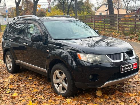 Mitsubishi Outlander XL 2008 черный - фото 3