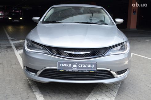 Chrysler 200 2014 серый - фото 2