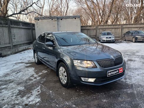 Skoda octavia a7 2015 серый - фото 3