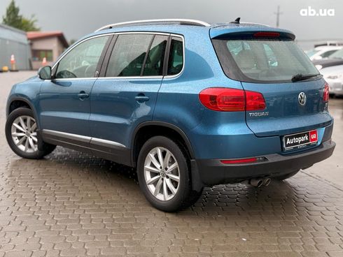 Volkswagen Tiguan 2017 синий - фото 11