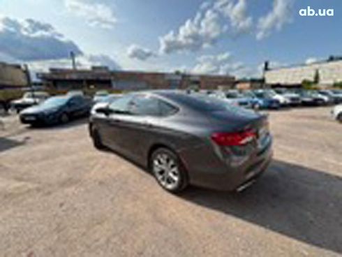 Chrysler 200 2015 серый - фото 3