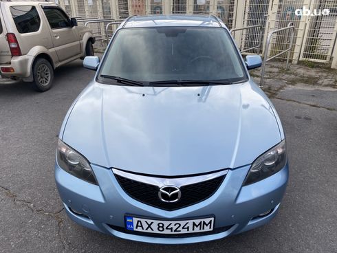 Mazda 3 2006 синий - фото 4
