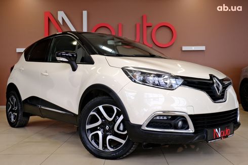 Renault Captur 2014 бежевый - фото 4