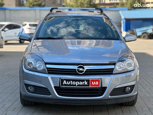 Opel Astra 2005 серый - фото 3