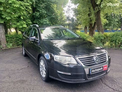 Volkswagen passat b6 2007 черный - фото 3