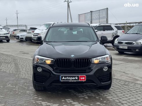 BMW X3 2017 черный - фото 2