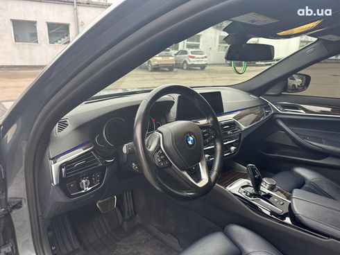 BMW 5 серия 2017 серый - фото 20