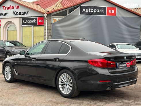 BMW 5 серия 2017 коричневый - фото 14