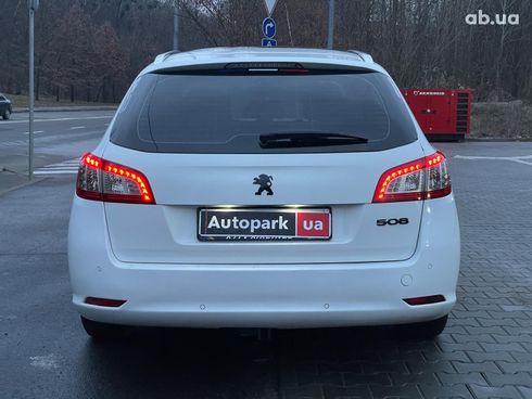 Peugeot 508 2014 белый - фото 6