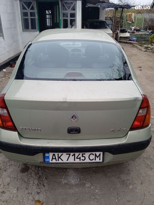 Renault Symbol 2004 зеленый - фото 4