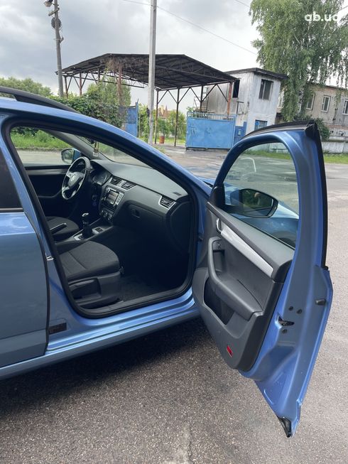 Skoda Octavia 2014 голубой - фото 2