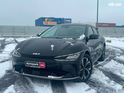 Kia EV6 2022 черный - фото 4