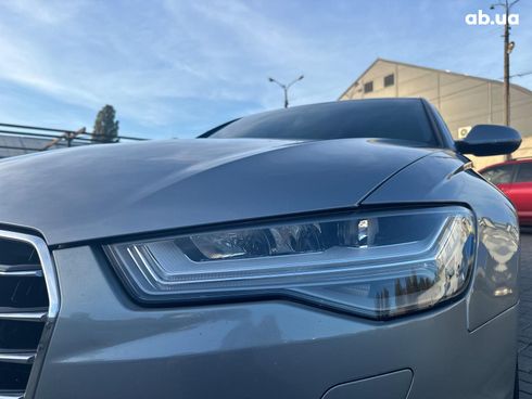 Audi A6 2015 серый - фото 12