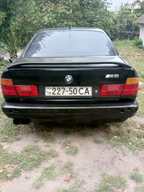 BMW 5 серия 1988 черный - фото 8