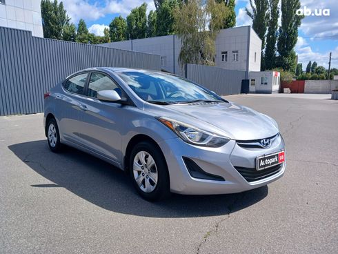 Hyundai Elantra 2015 серый - фото 3