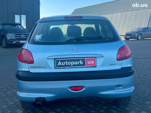 Peugeot 206 2005 серый - фото 9