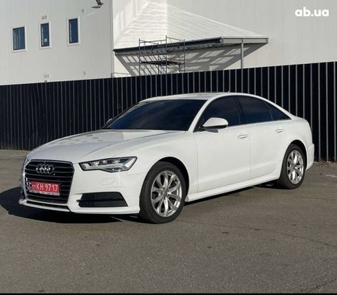 Audi A6 2018 белый - фото 5