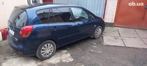 Toyota Corolla Verso 2004 синий - фото 2