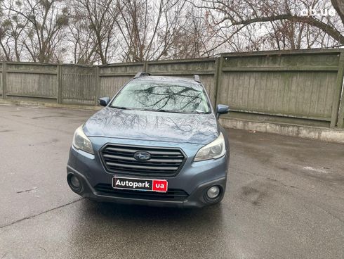 Subaru Outback 2015 синий - фото 2