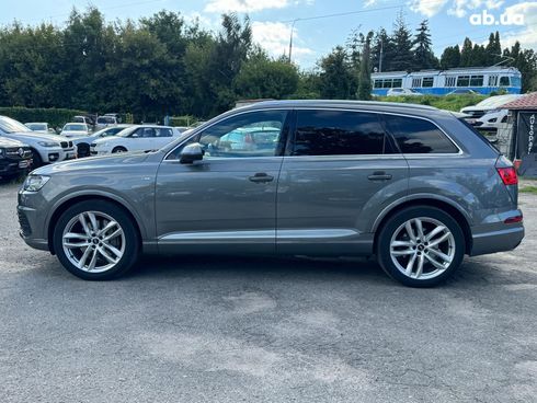 Audi Q7 2017 серый - фото 15