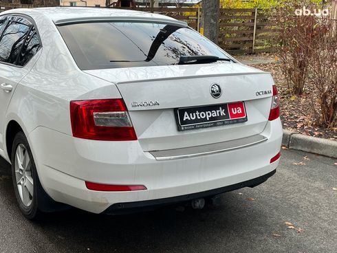 Skoda octavia a7 2013 белый - фото 13