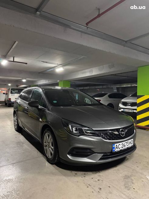 Opel Astra K Sports Tourer 2019 серебристый - фото 12