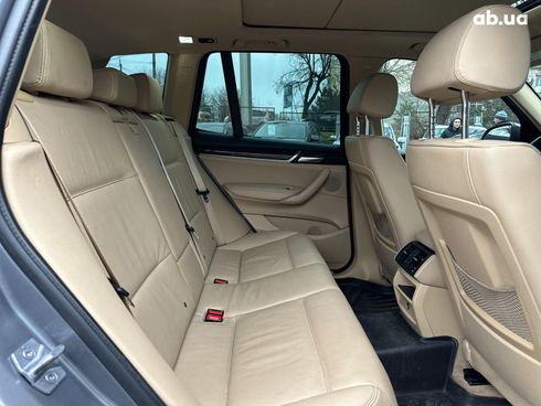 BMW X3 2014 серый - фото 25