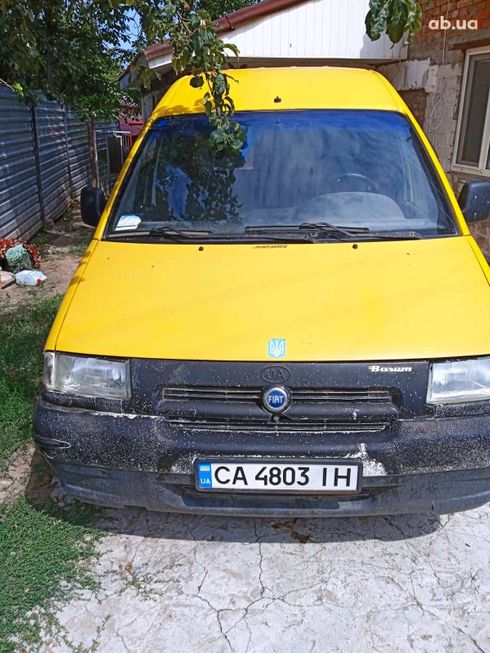 Fiat Scudo 1999 желтый - фото 2