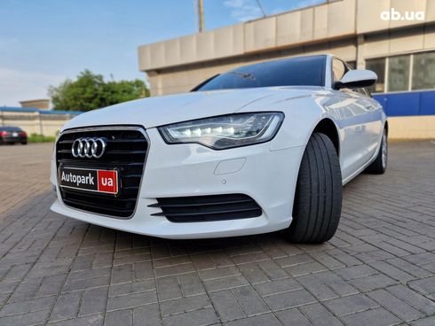 Audi A6 2014 белый - фото 13