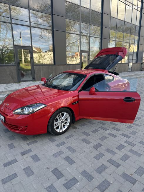 Hyundai Coupe 2007 красный - фото 8