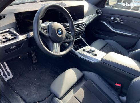 BMW 3 серия 2023 черный - фото 10