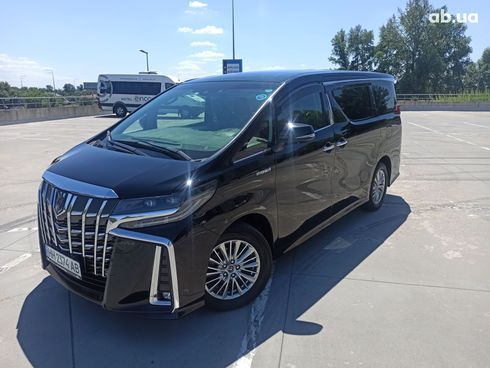 Toyota Alphard 2019 черный - фото 2