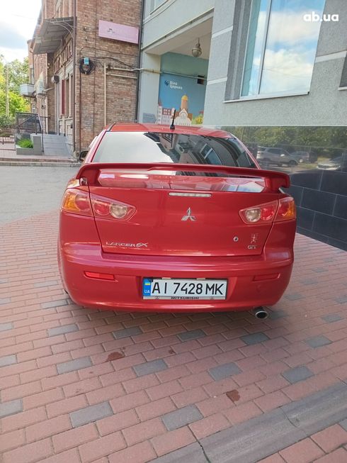 Mitsubishi Lancer 2007 красный - фото 6