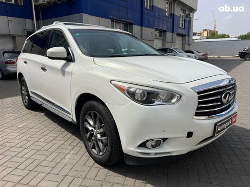 Infiniti QX60 2013 белый - фото 5