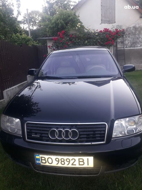 Audi A6 2002 черный - фото 8