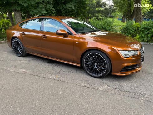Audi A7 2016 коричневый - фото 7