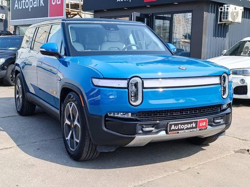 Rivian R1S 2023 синий - фото 13