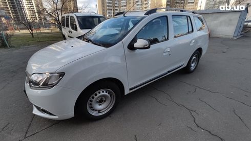 Renault Logan MCV 2015 белый - фото 3