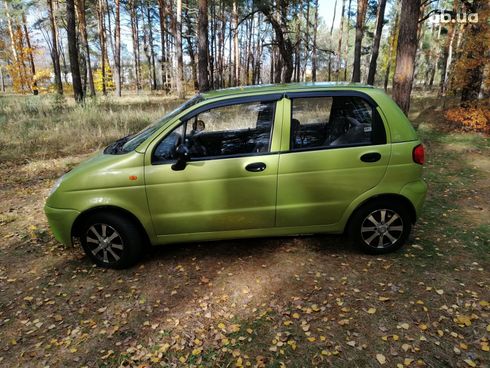 Daewoo Matiz 2006 зеленый - фото 8