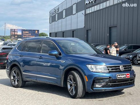 Volkswagen Tiguan 2018 синий - фото 3