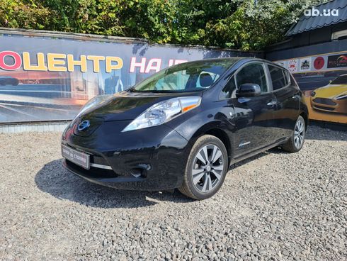 Nissan Leaf 2016 черный - фото 2