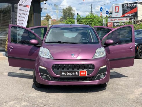 Peugeot 107 2012 фиолетовый - фото 16