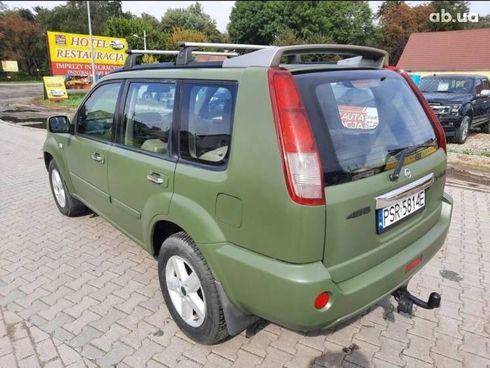 Nissan X-Trail 2006 зеленый - фото 6