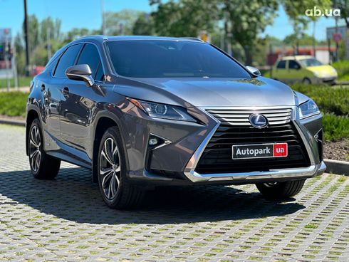 Lexus rx 450 h 2018 серый - фото 3