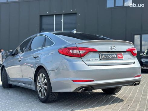 Hyundai Sonata 2014 серый - фото 7