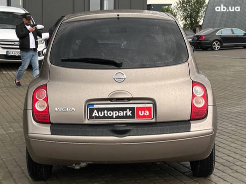 Nissan Micra 2008 коричневый - фото 7
