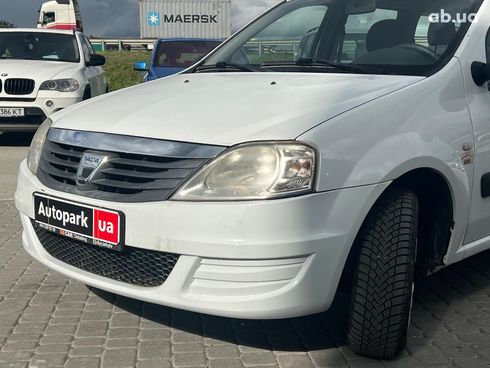 Dacia logan mcv 2012 белый - фото 2