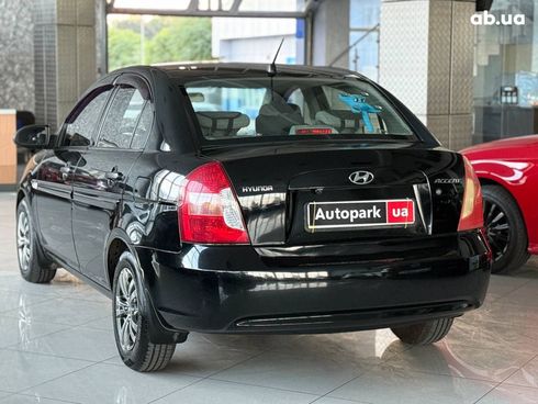 Hyundai Accent 2007 черный - фото 5