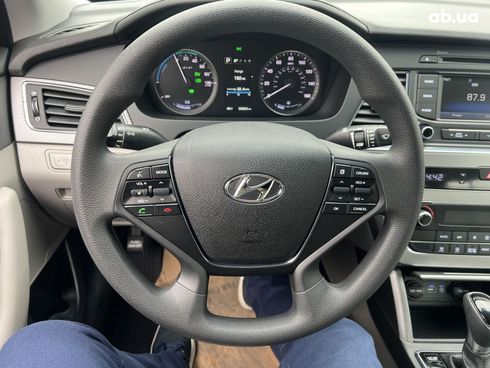 Hyundai Sonata 2016 серебристый - фото 10
