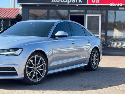 Audi A6 2015 серый - фото 3